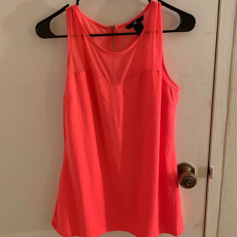 Neon blouse